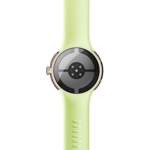 Montre connectée GOOGLE Pixel Watch 4 41mm Champagne/Vert 4G
