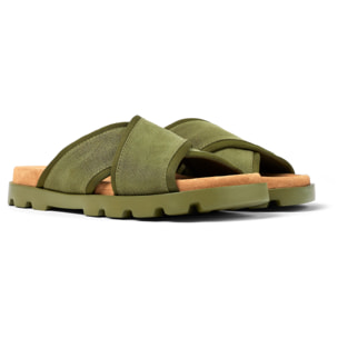 Sandalias - CAMPER Brutus - Verde - Textil técnico (poliéster reciclado)