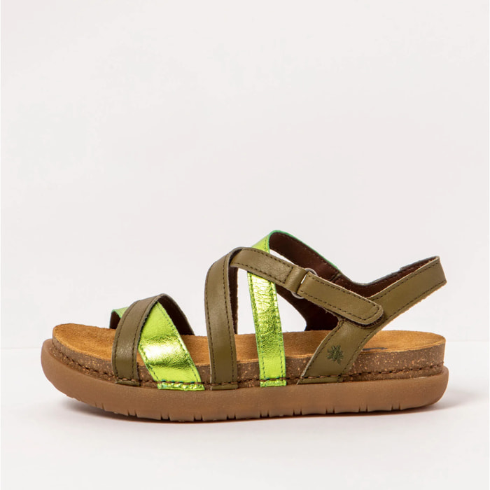 Sandalias 1714 NAPPA BRONZE-GREEN /RHODES color Bronze-green