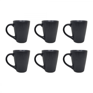 Lot de 6 mugs, design 2, SUGAR