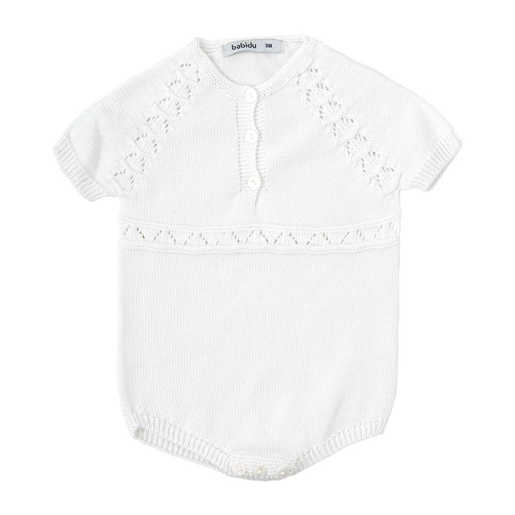 Pelele Manga Corta Punto Silencio