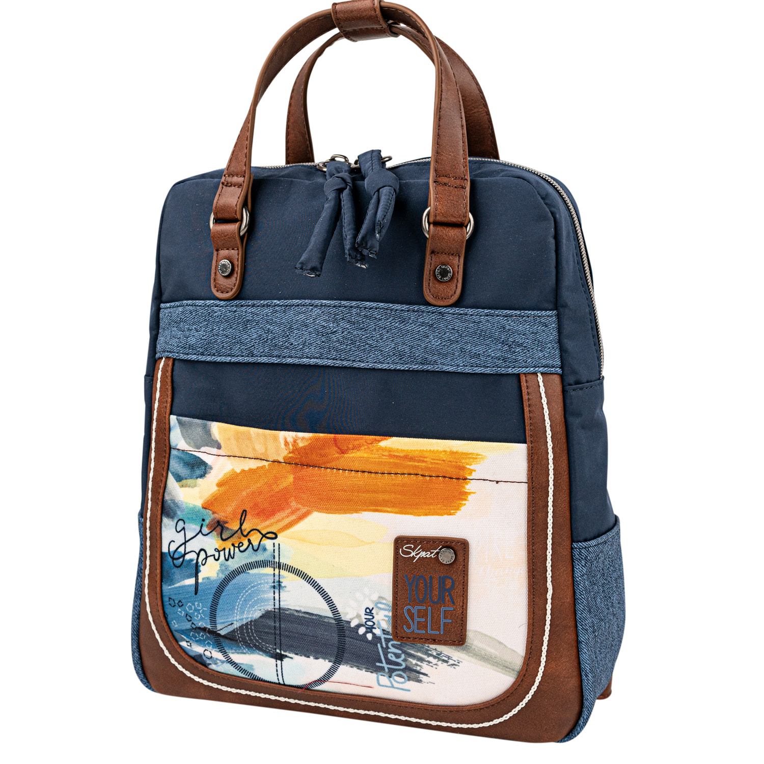 Bolso Mochila Mujer Skpat Sirmione Azul Marino