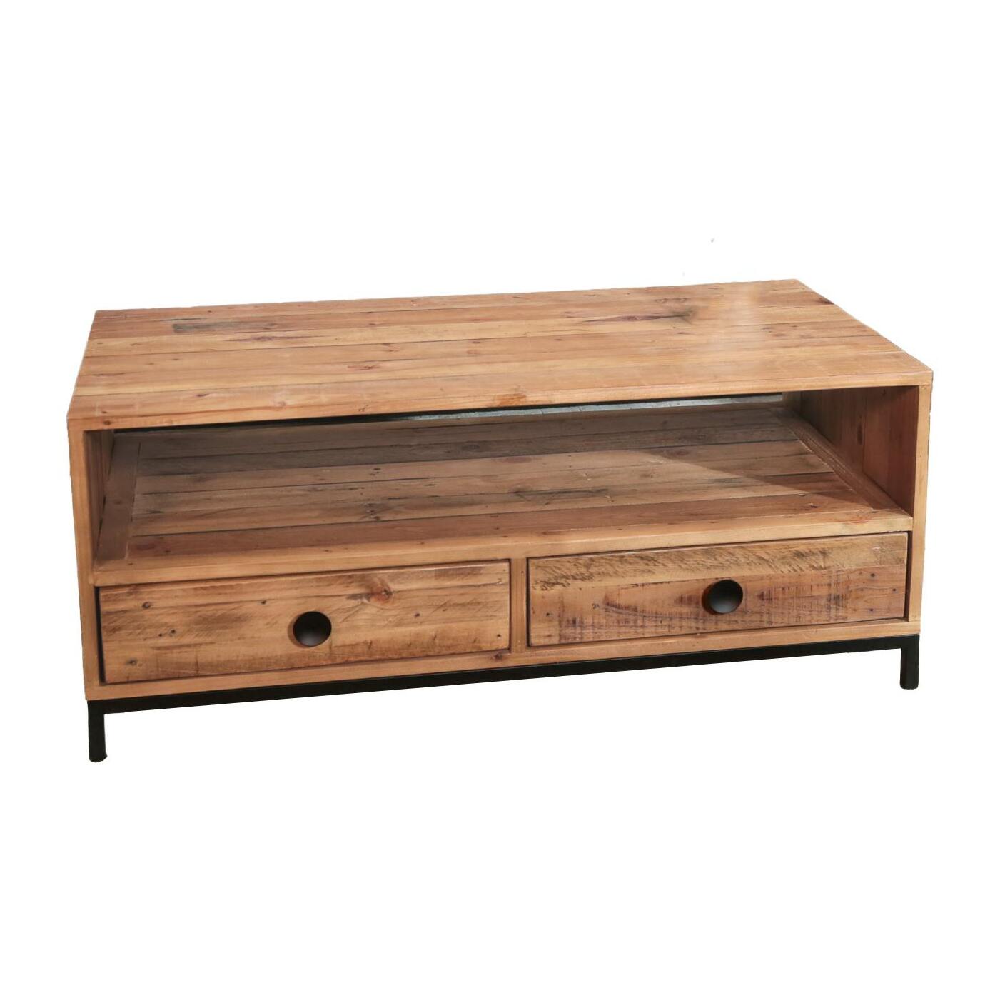 Table basse en bois recyclé CANBERRA