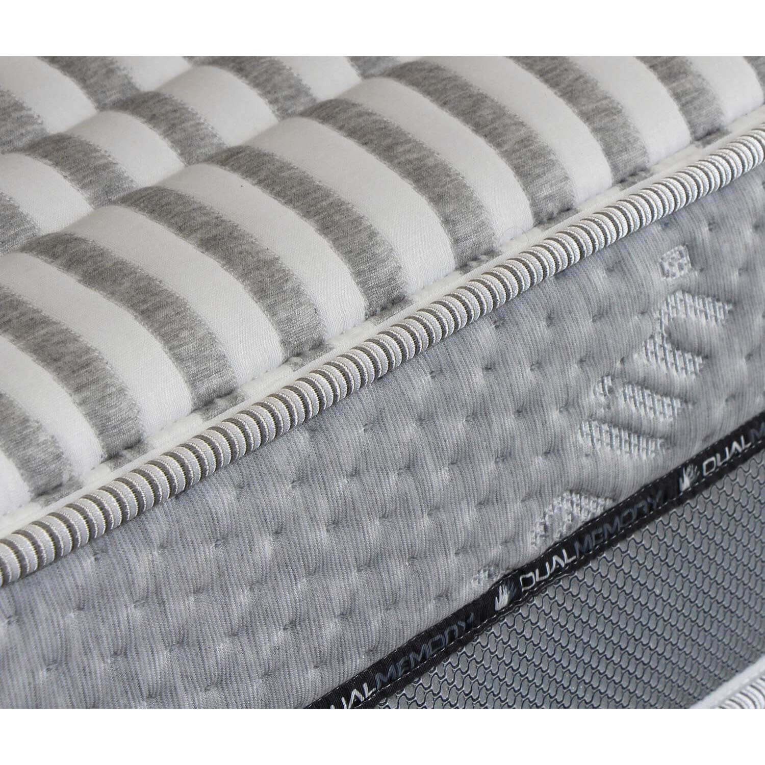 Colchón Viscografeno Muelles ensacados Dual Vintage, Altura 30 cm