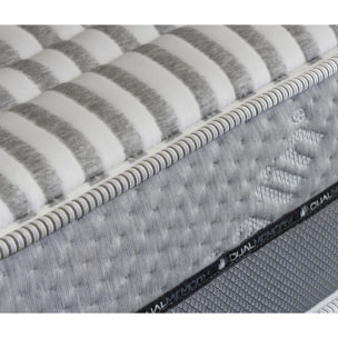 Colchón Viscografeno Muelles ensacados Dual Vintage, Altura 30 cm