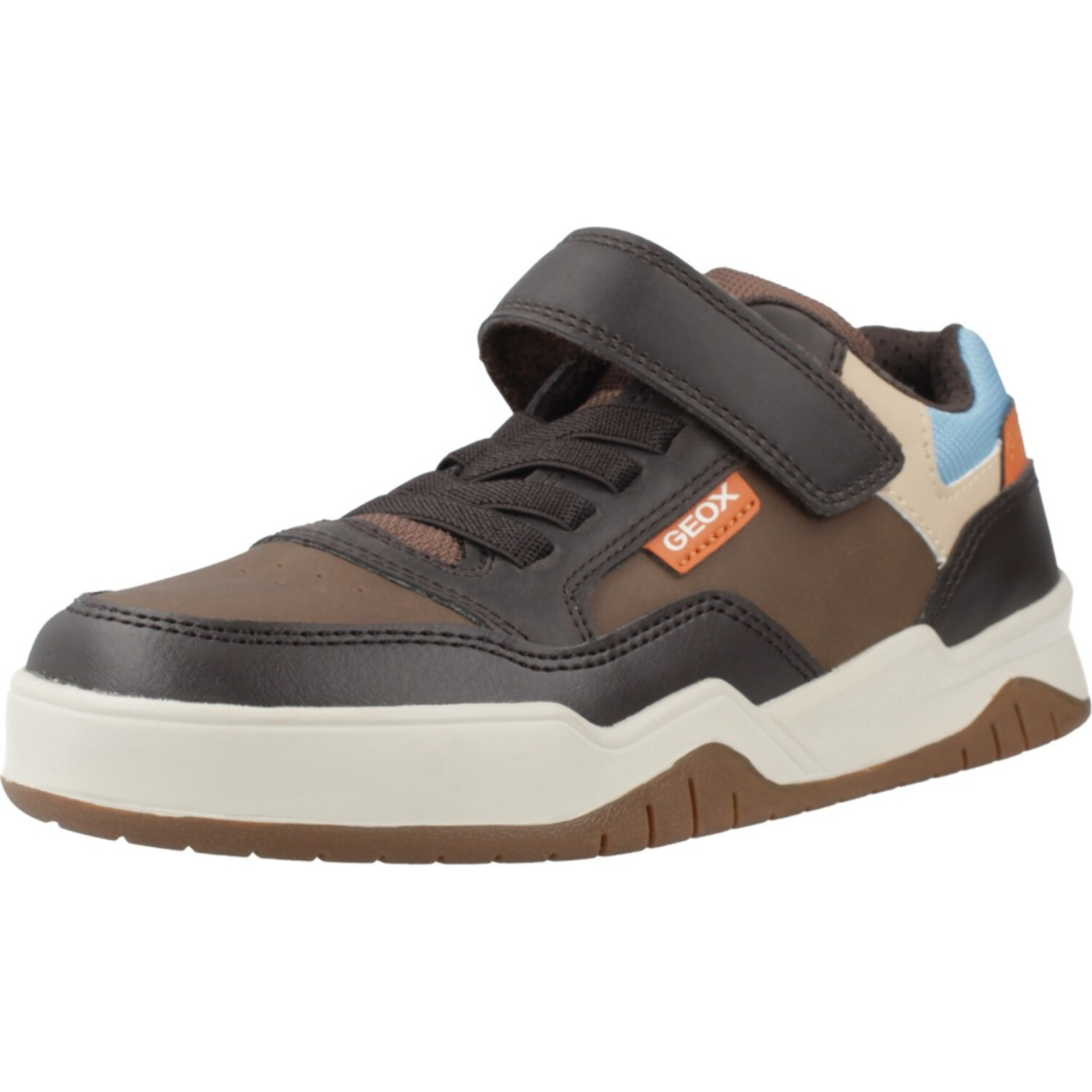 Zapatillas Niño de la marca GEOX  modelo J PERTH MARRON