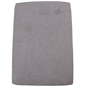 Housse matelas à langer 55x75 cm , élastique Coton bio-Gris