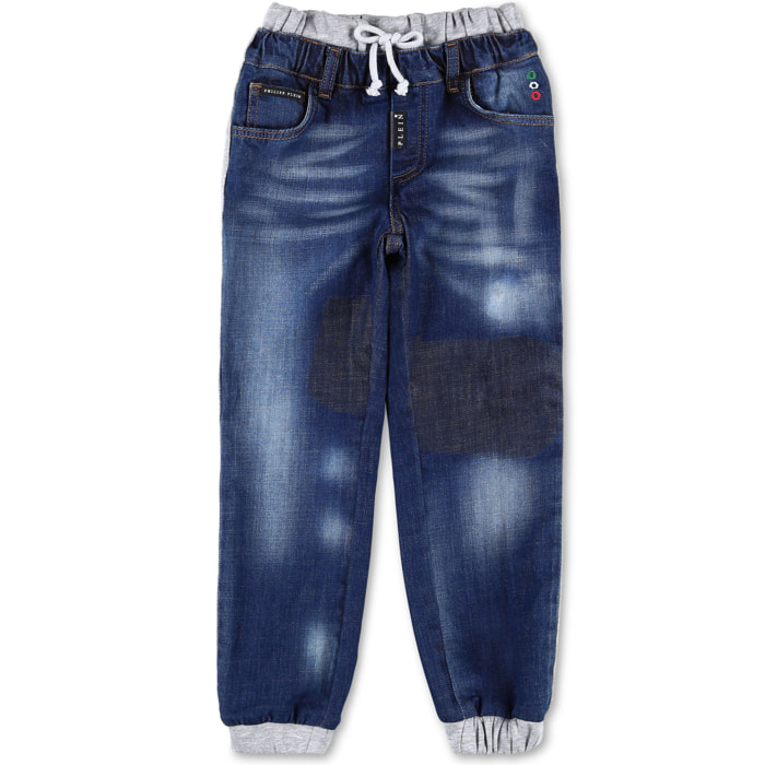 PHILIPP PLEIN Denim Trousers ICONIC PLEIN