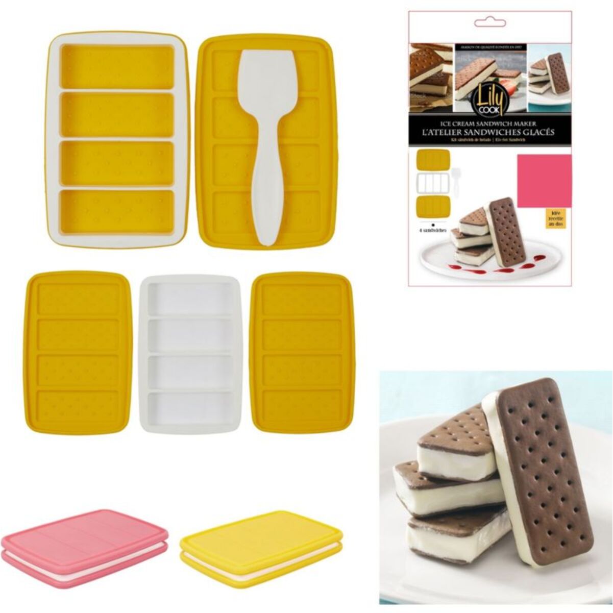 Kit Pâtisserie LILY COOK glace sandwich m18