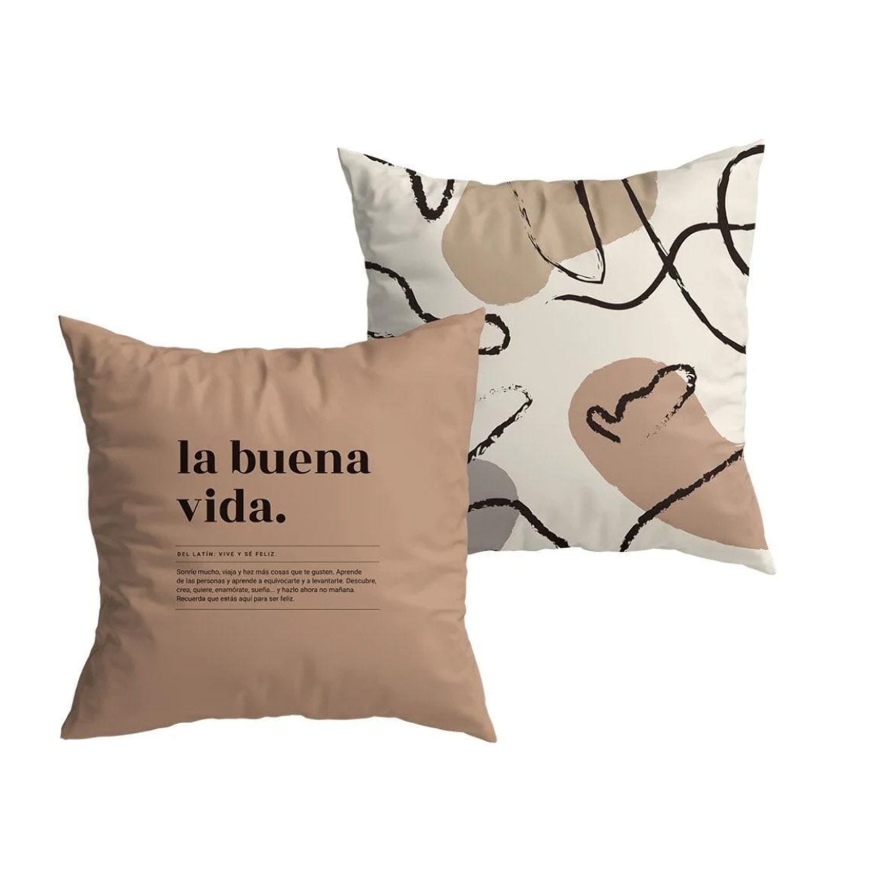 Funda Cojín "La buena vida" New Collection
