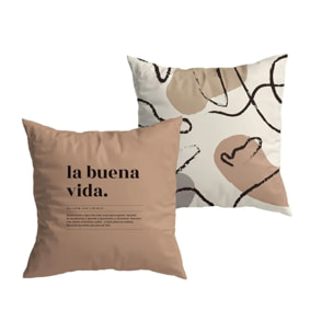Funda Cojín "La buena vida" New Collection