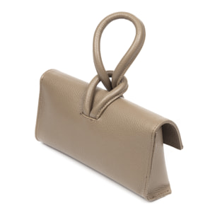 Agra borsa a mano. Vera pelle Dollaro.