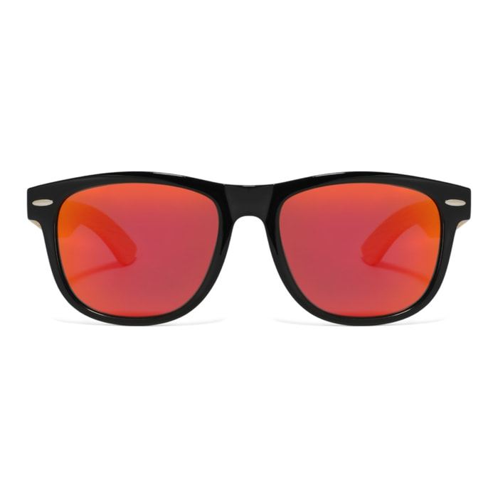 Gafas de Sol Feler 1203M-5 Polarizadas de Madera Unisex 53mm