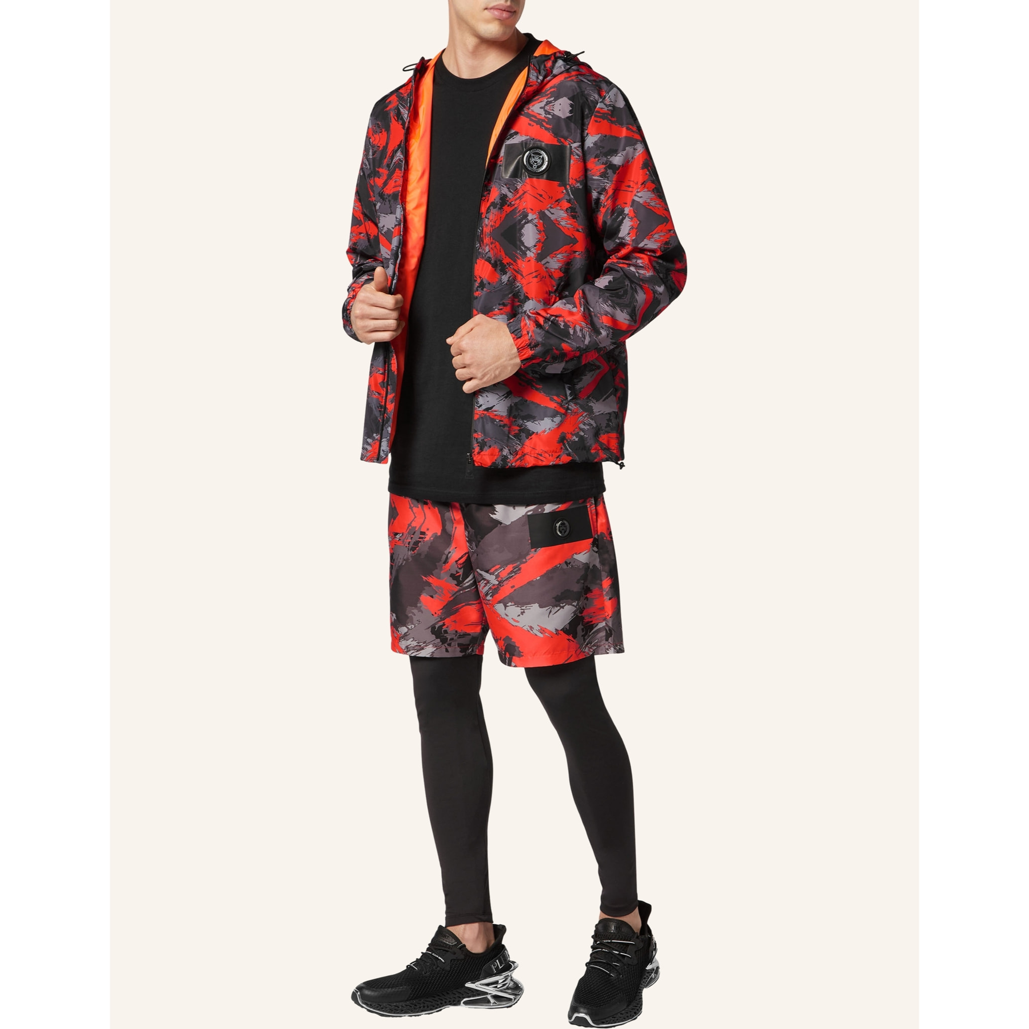 PLEIN SPORT Windbreaker CAMOUFLAGE