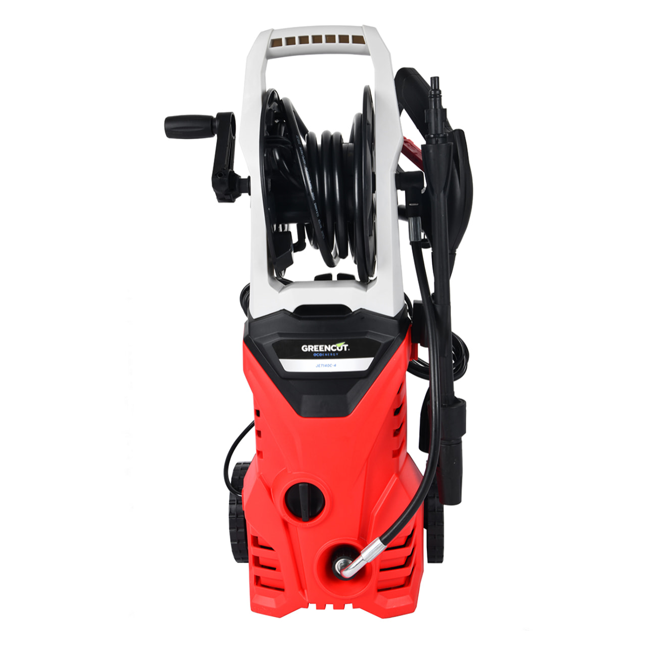 Hidrolimpiadora eléctrica alta presión, potencia 1400W - Greencut JET140C-4