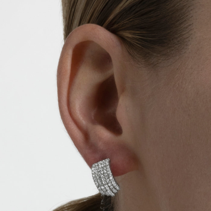 Pendientes Lux by Lux acabados plata