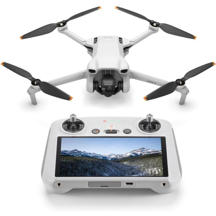 Drone DJI Mini 3 RC télécommande écran