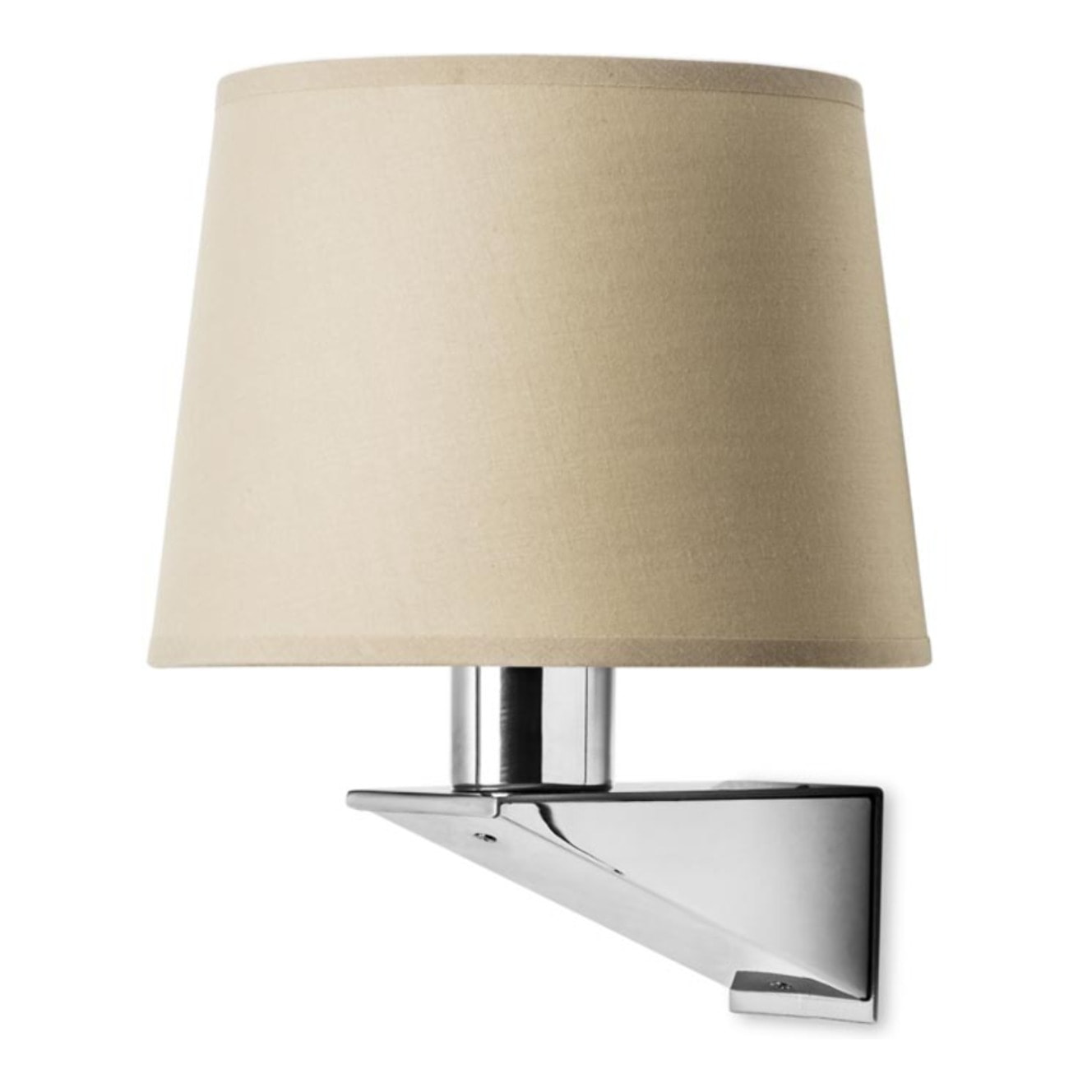 LEDS C4 APLIQUE GLOSS E27 60 NÍQUEL SATINADO CROMO. PANTALLA NO INCLUIDA.