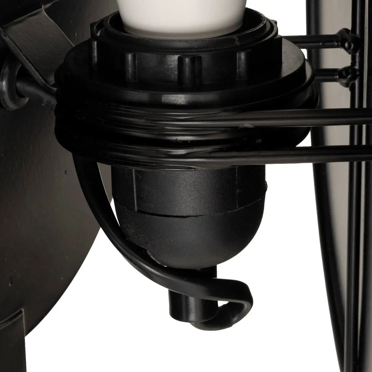 Applique murale Mysti noir 25x12cm