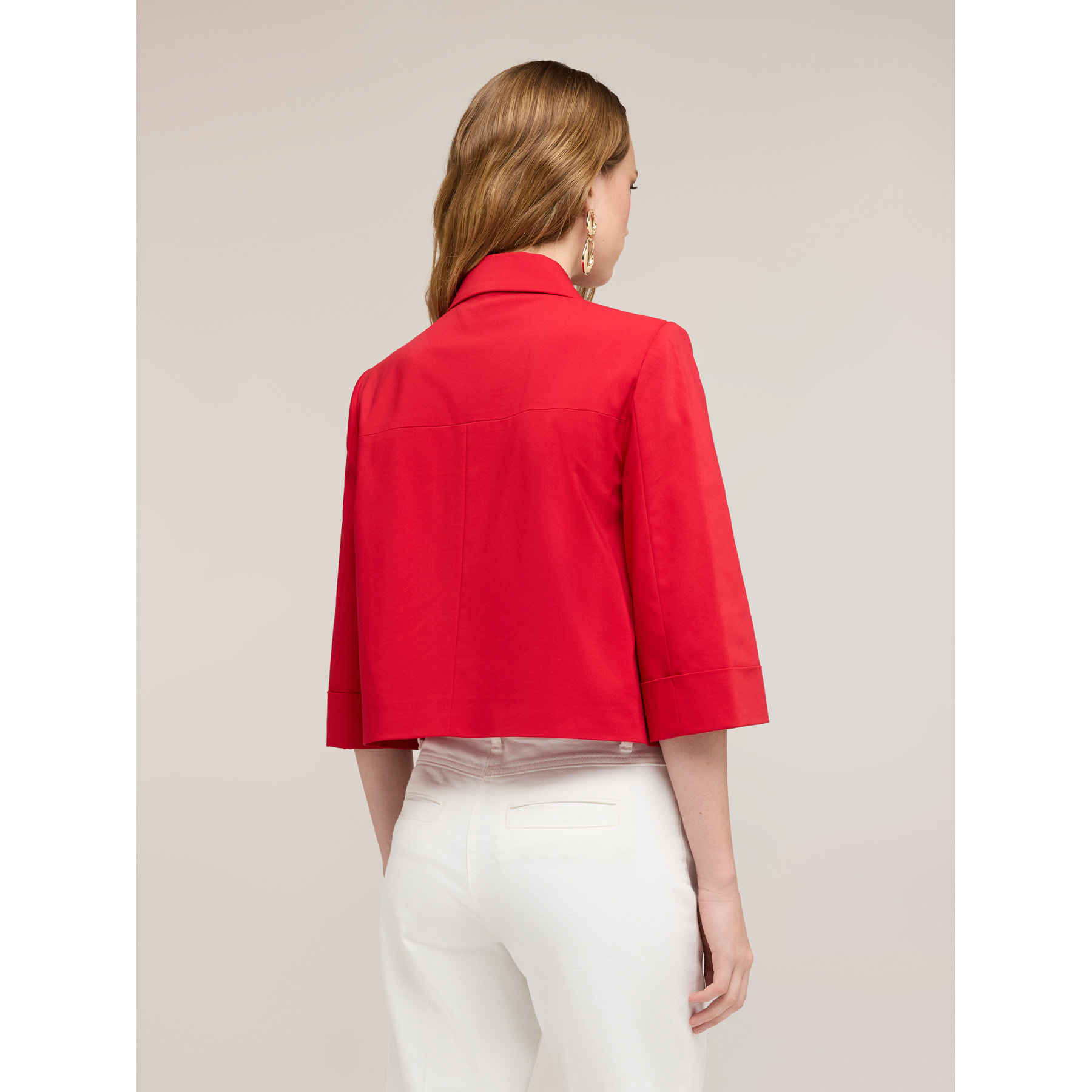 Motivi - Giacca con maniche corte - Rosso