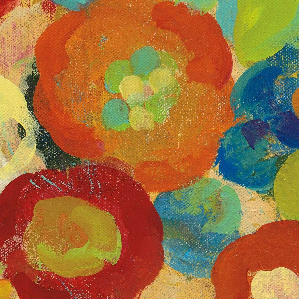 Tableau flower market Tableau alu Dibond