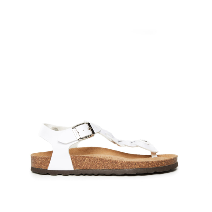 Sandalo Mandèl Bianco