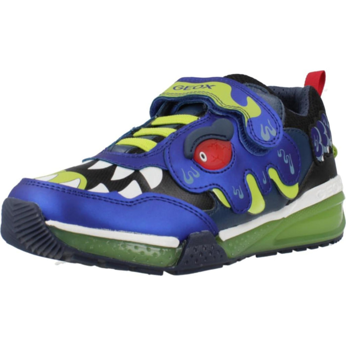 Zapatillas Niño de la marca GEOX  modelo J BAYONYC BOY AZUL
