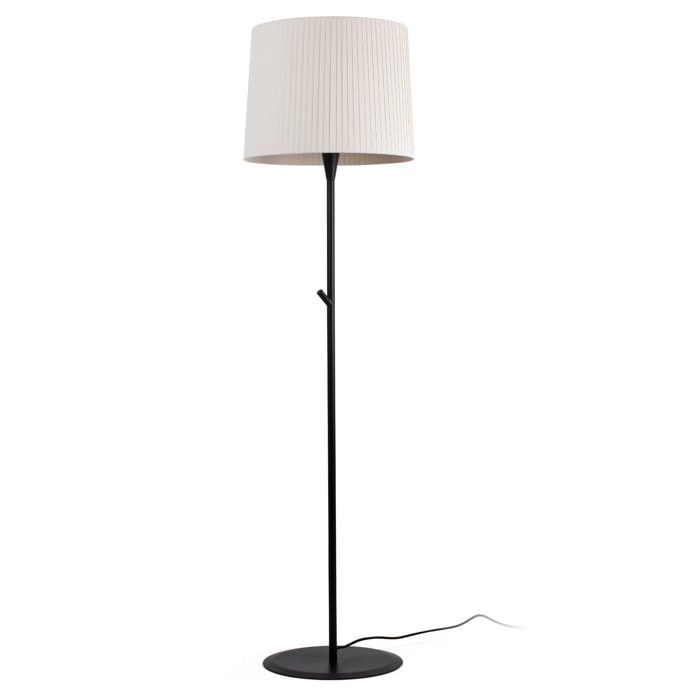 SAMBA Lampedaire noire/enrubanné beige