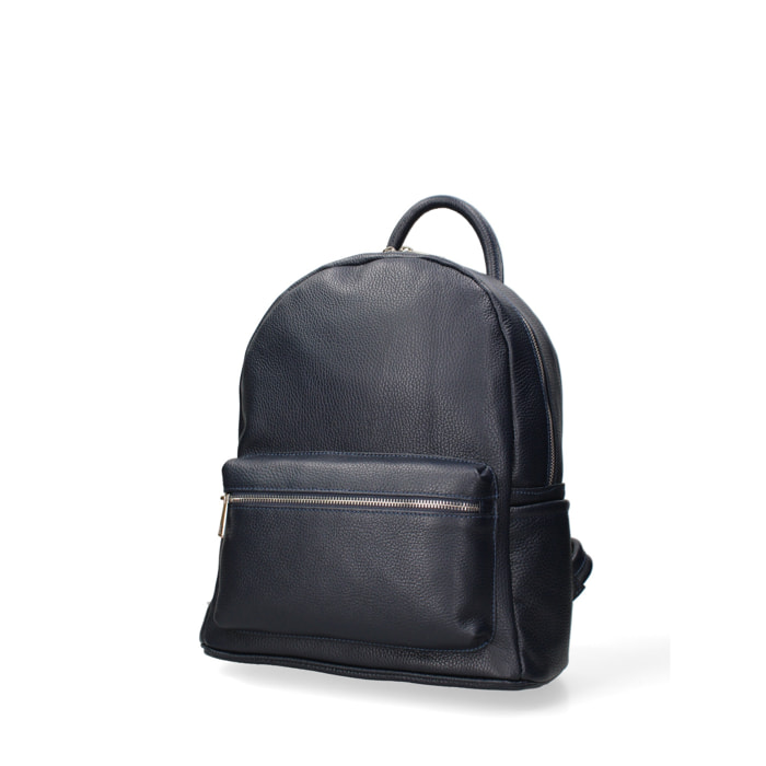 Zaino da donna Made in Italy - Modello Edera Chic - 100% pelle - 31.0 x 34.0 x 15.0 cm