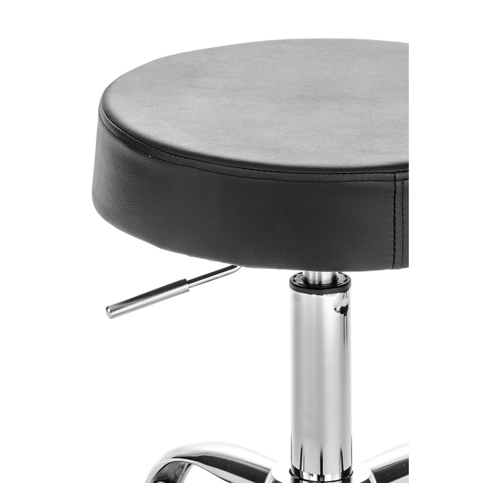 Tomasucci sgabello per scrittoio TIZIO BLACK nero