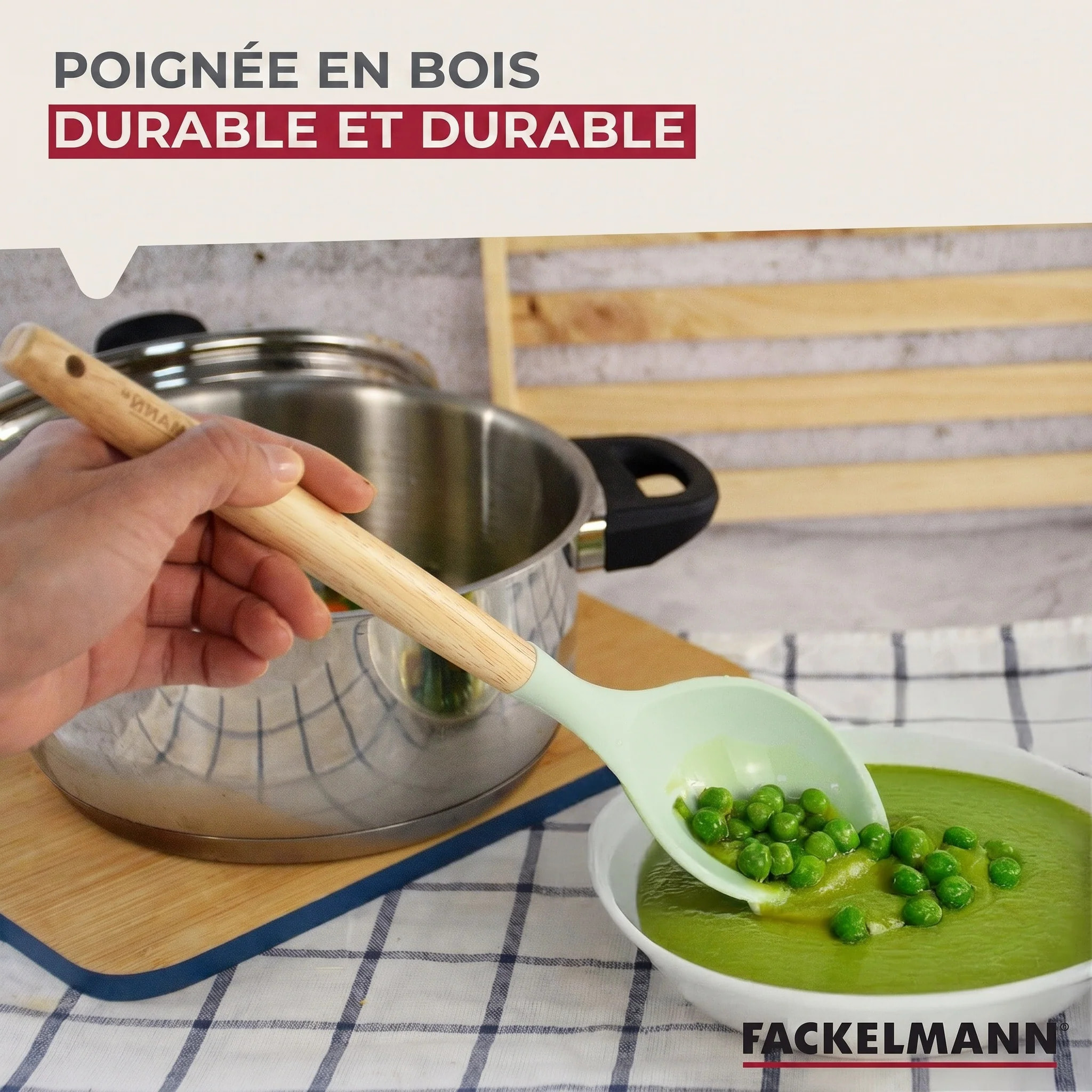 Cuillère à servir vert Fackelmann OCEAN