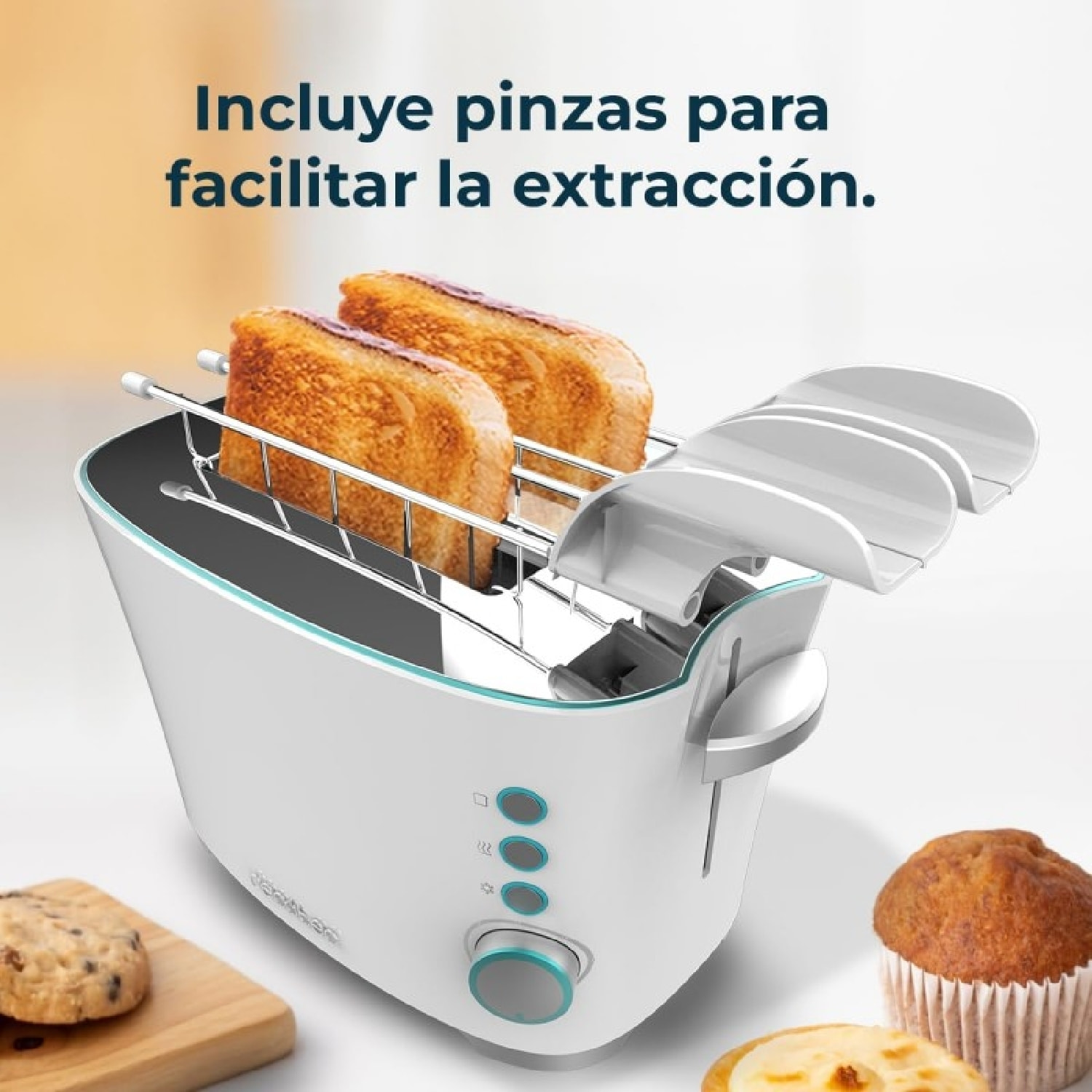 Grille-pain verticaux Toast&Taste Double W Cecotec