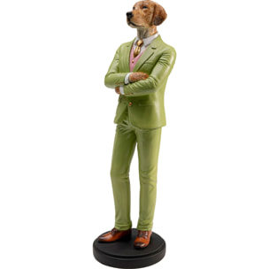 Déco chien gentleman 51cm Kare Design