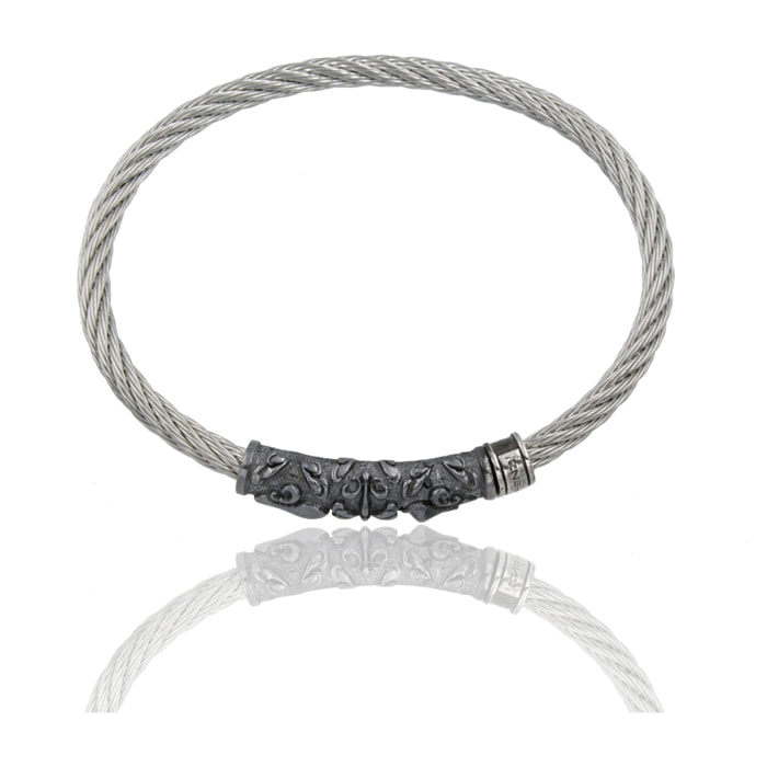 Bracciale LORENZ Acciaio Nero