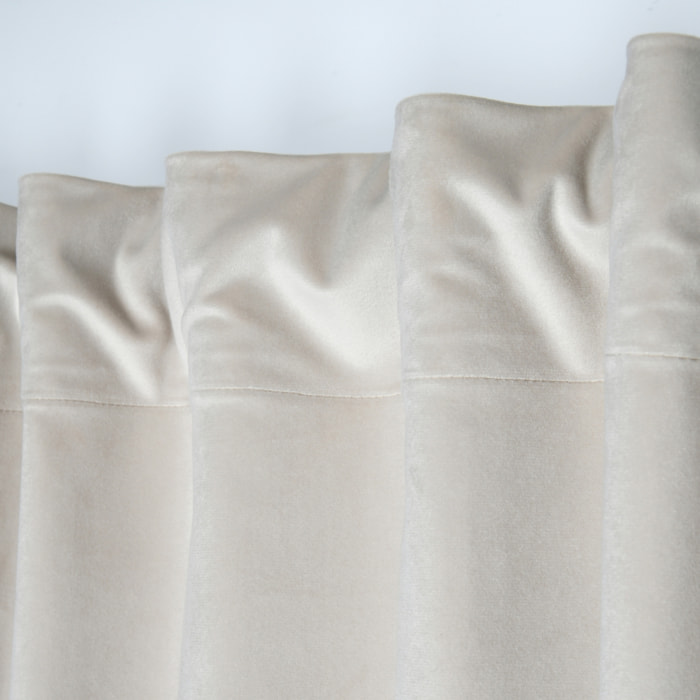 Rideau en velours tamisant - Lin