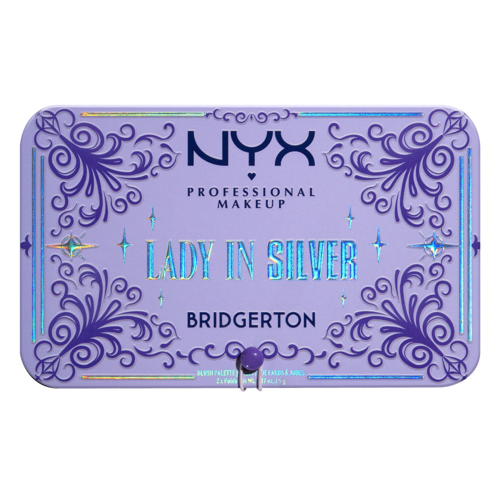 NYX Professional Makeup Collection Limitée Bridgerton Palette Duo Blush LADY IN SILVER
