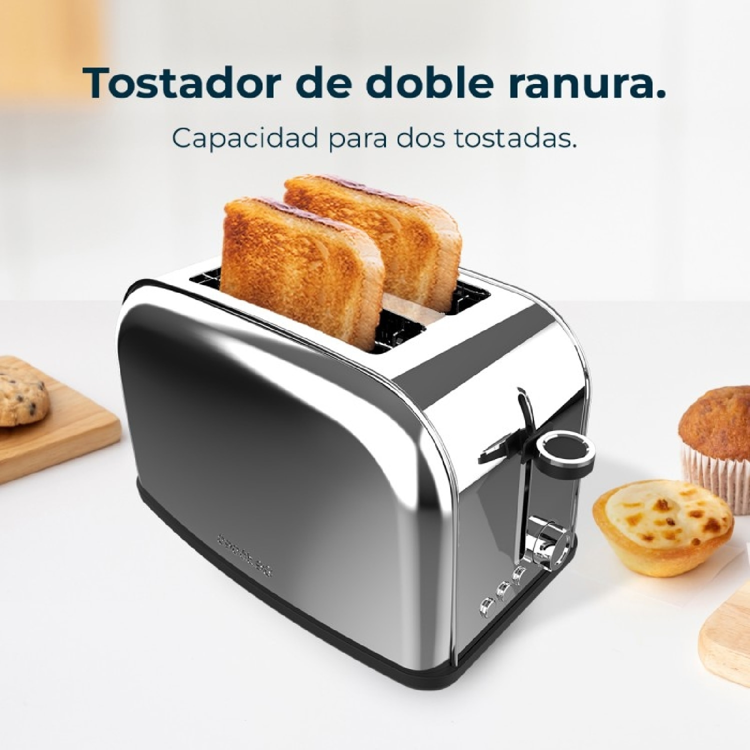 Tostapane verticali Toastin' time 850 Inox Cecotec