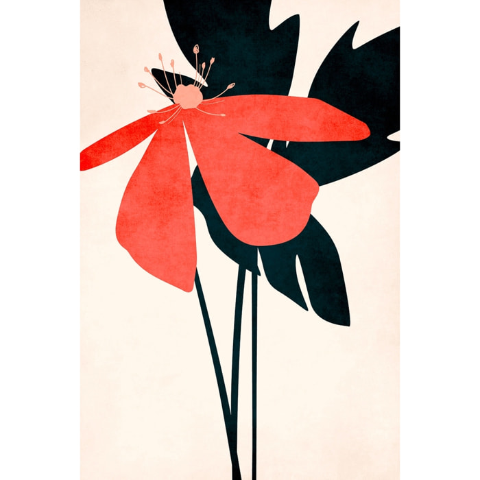 Tableau Coeur de fleurs Tableau alu Dibond