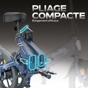 Vélo électrique pliable URBANGLIDE LINX 160 – 40 km d'autonomie