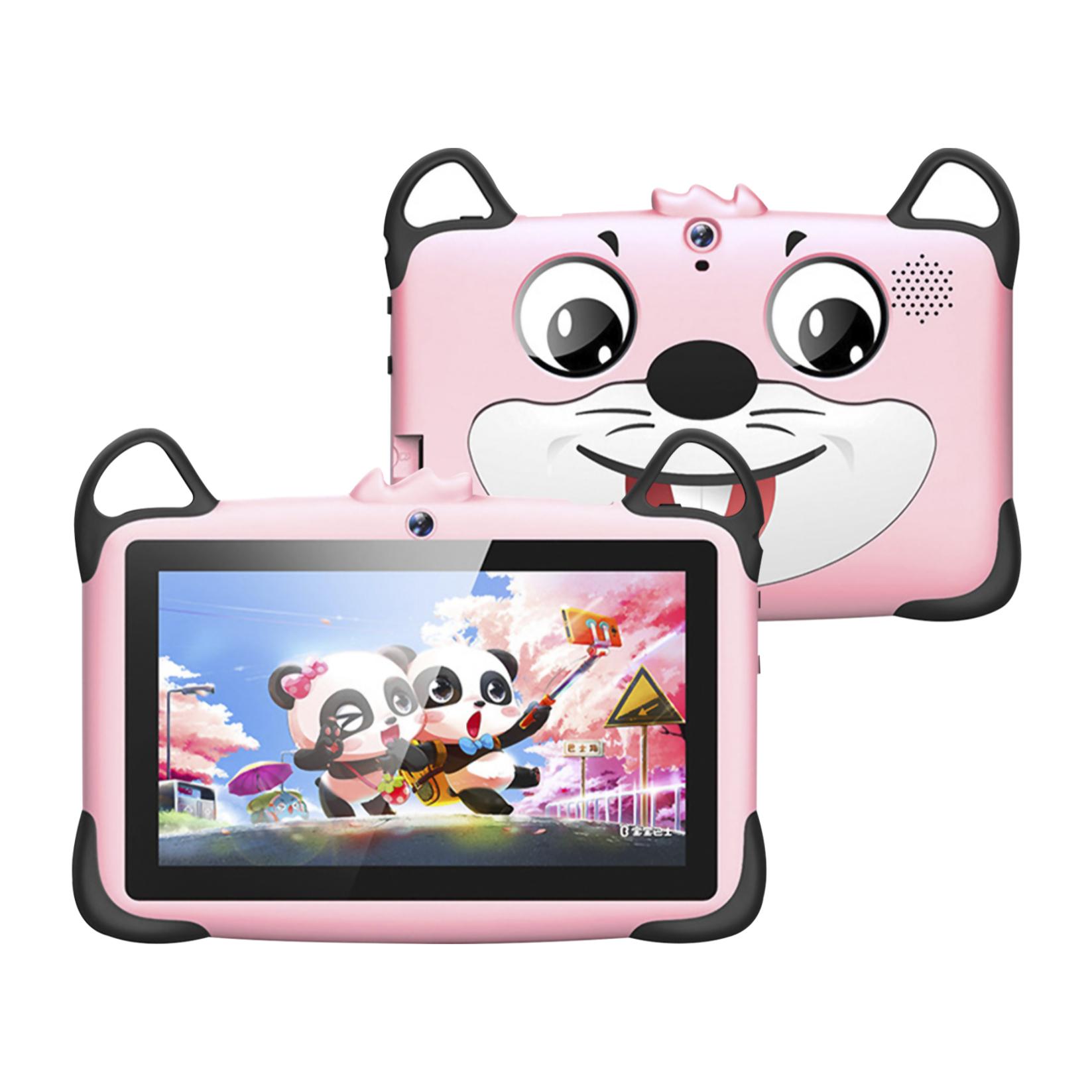 DAM Tablet Infantil K717 WiFi. SO Android 7. Pantalla 7'' 1024x600px. MTK Quad Core 1GB RAM + 8GB. Doble cámara. 19,9x1,8x15 Cm. Color: Rosa