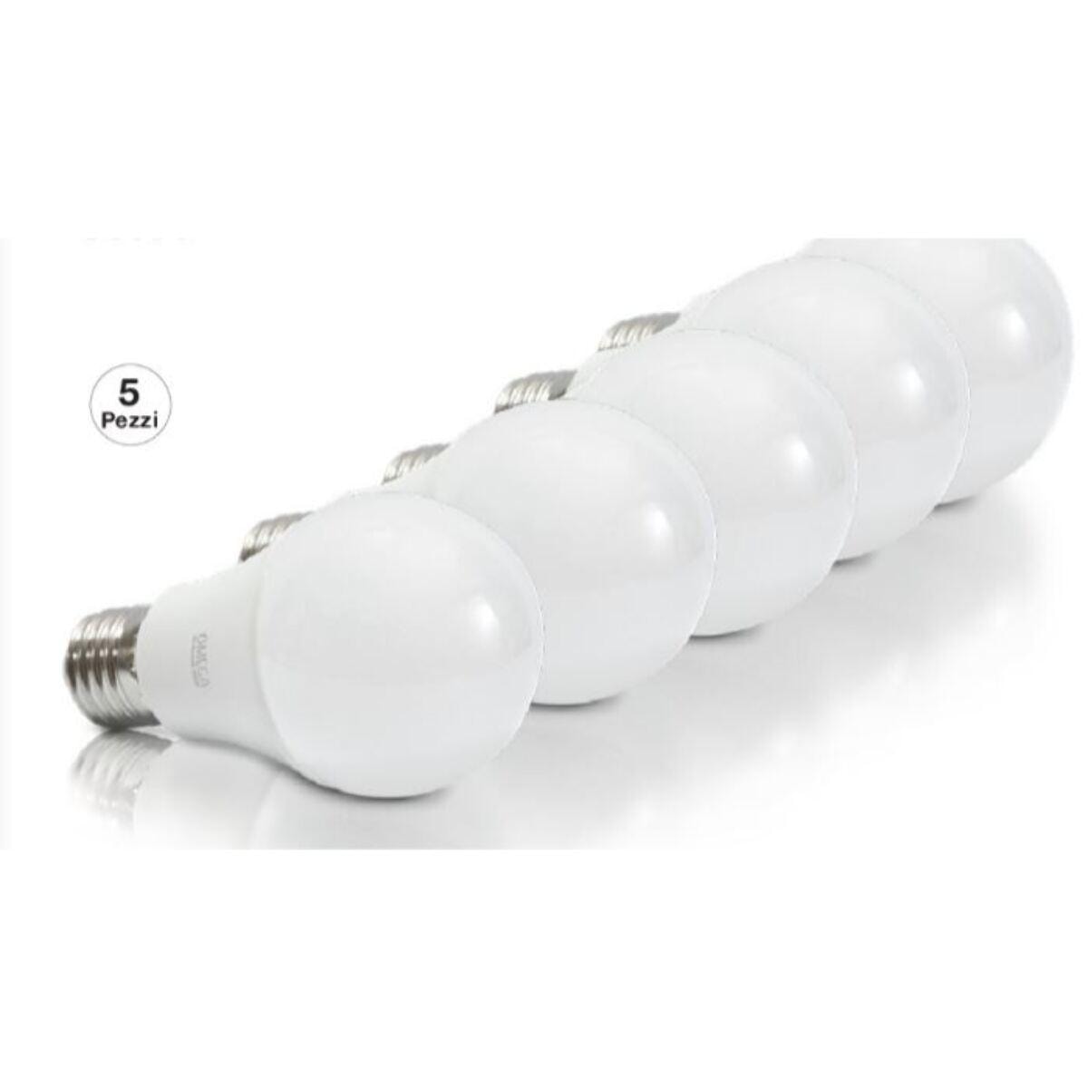 OMEGA Set 5 pz goccia LED A60-12W