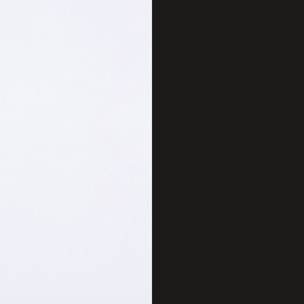 Mesa de comedor Naira 140 Negro Blanco