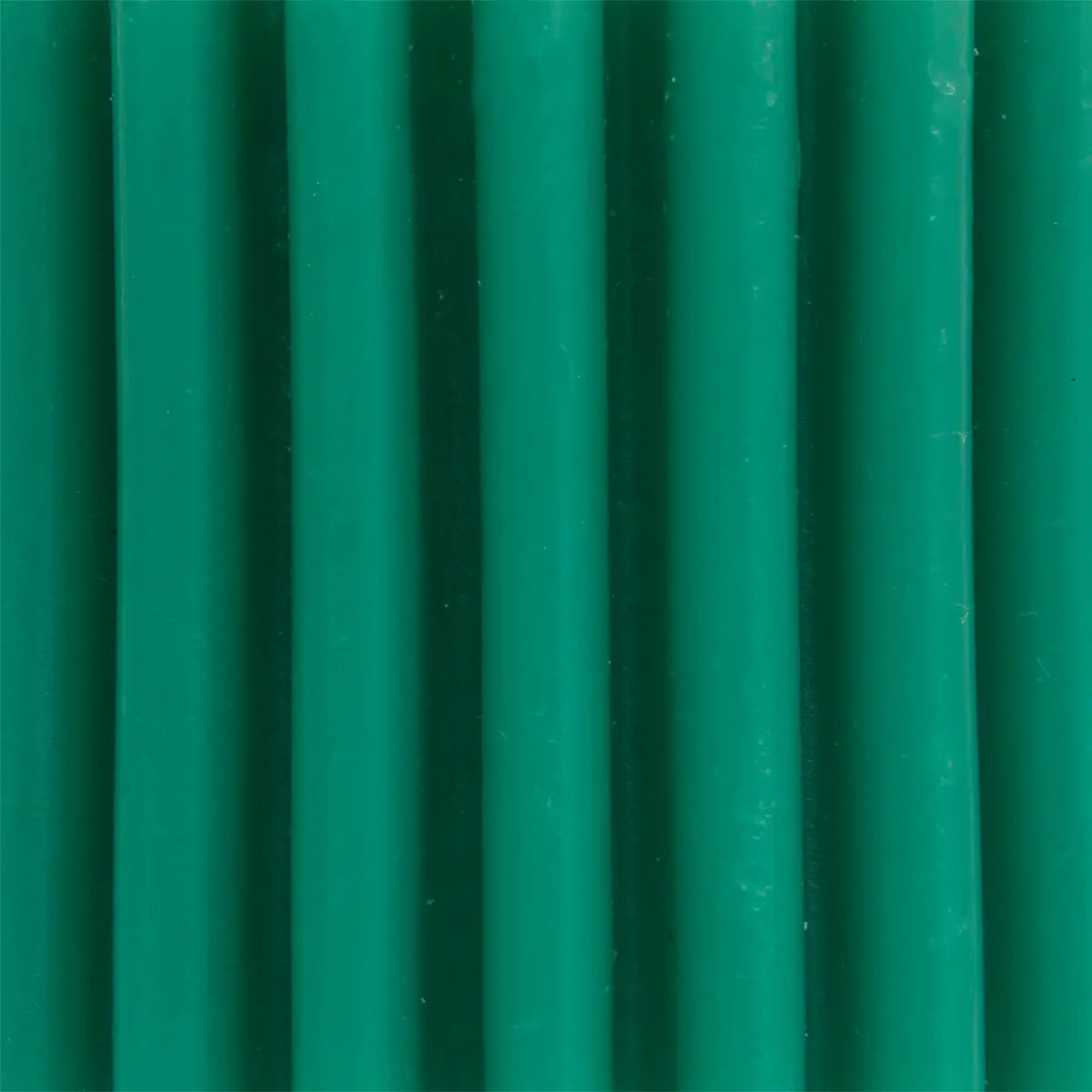 Bougie décorative Flow vert 11cm