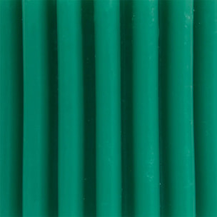 Bougie décorative Flow vert 11cm