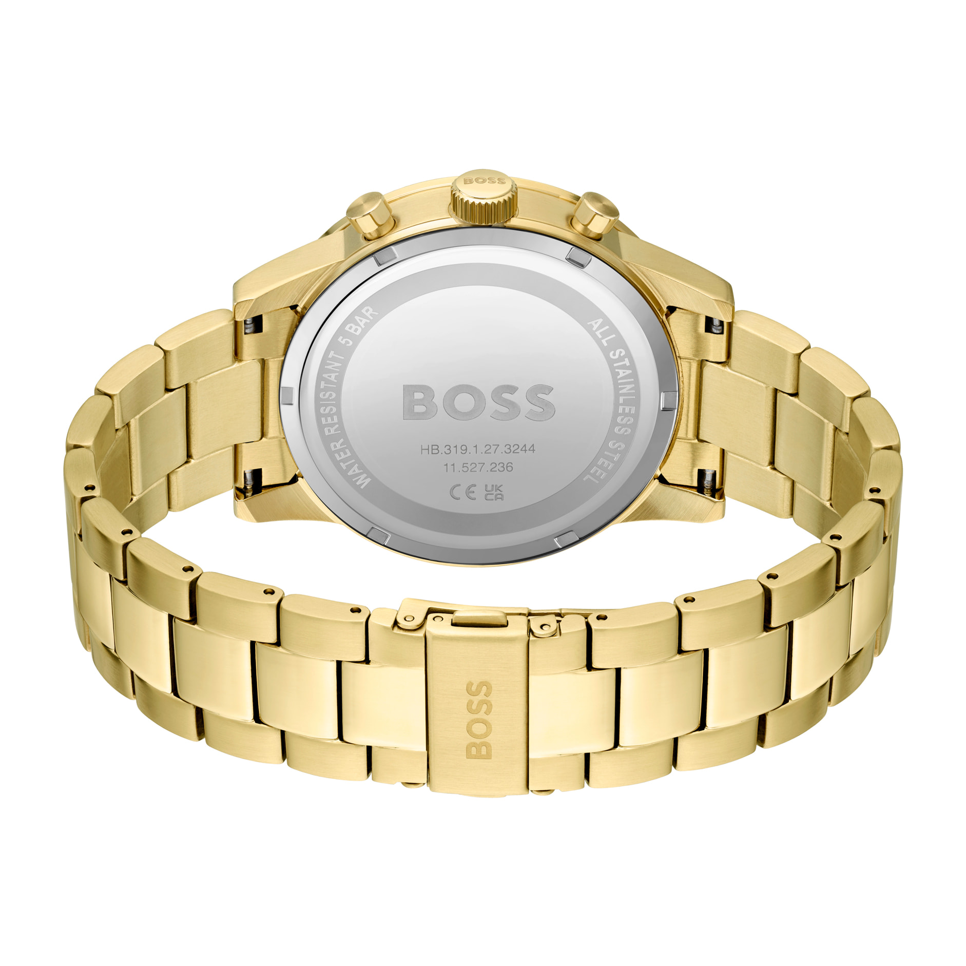 Reloj Boss 1513923 Hombre Analogico Cuarzo con Correa de Acero inoxidable