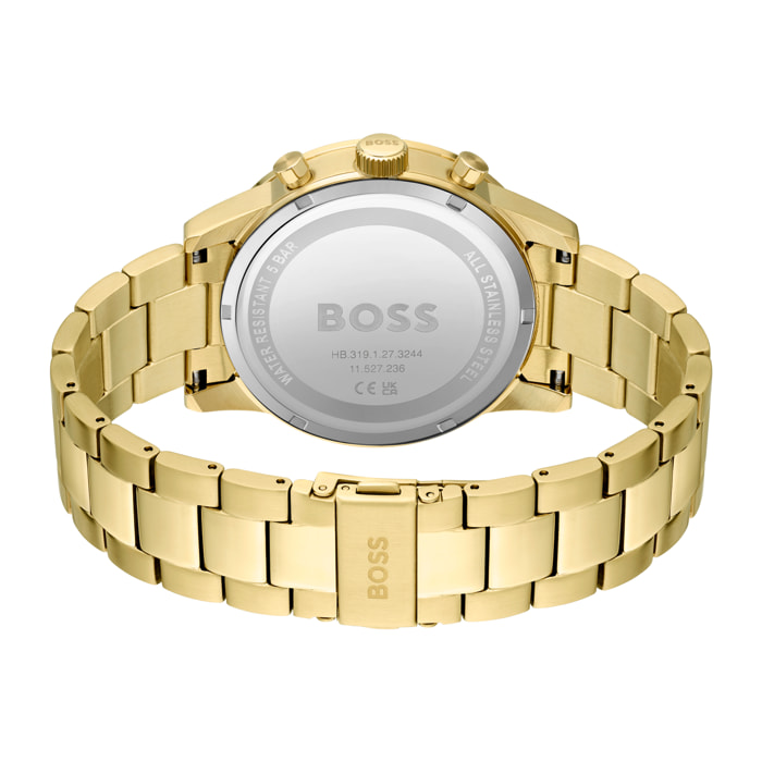 Reloj Boss 1513923 Hombre Analogico Cuarzo con Correa de Acero inoxidable