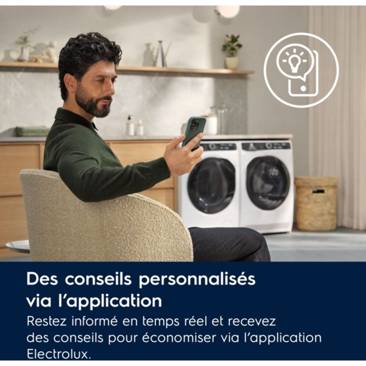Sèche linge pompe à chaleur ELECTROLUX EW8HI595BG