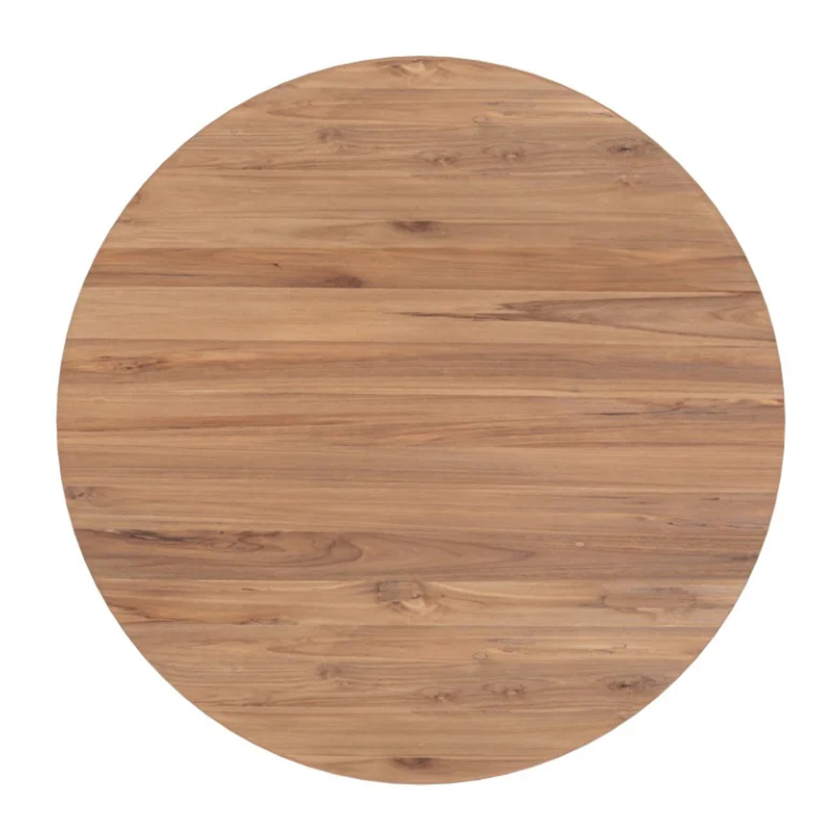 Table basse ronde en bois de teck recyclé D80 cm - Bana