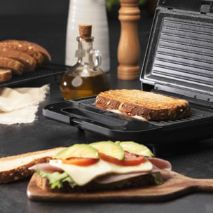 Cecotec Sandwichera con Placa Intercambiables Rock'n Toast 1000 3in1. 800 W Capa