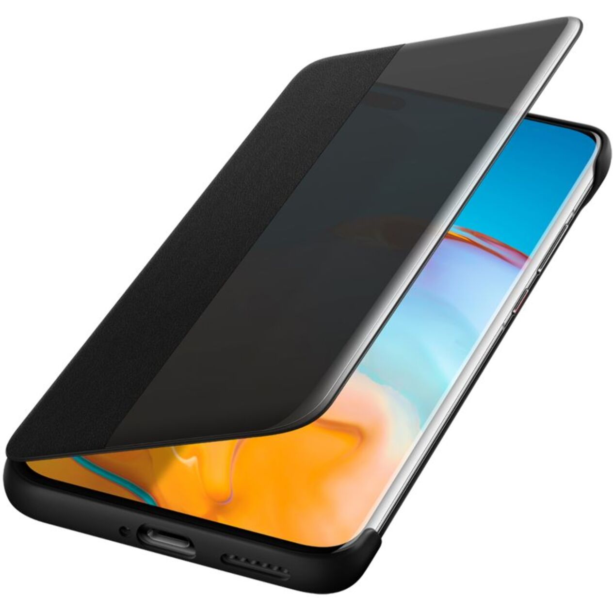 Etui HUAWEI Huawei P40 Pro View Flip cover noir